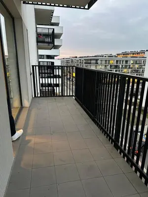 Balkon lub taras w obiekcie Modern Nest Warsaw