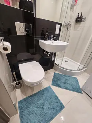 Łazienka w obiekcie Apartament Centrum Rondo ONZ