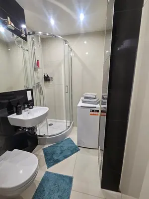 Łazienka w obiekcie Apartament Centrum Rondo ONZ