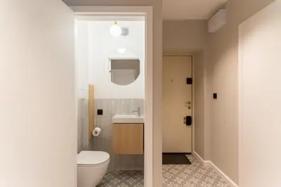 Łazienka w obiekcie Warsaw Concierge Lipowa