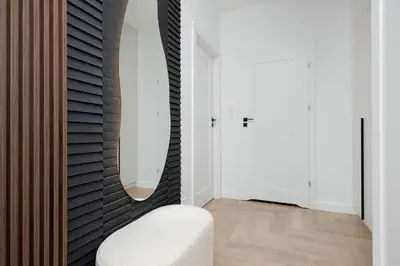 Łazienka w obiekcie Apartment Sarmacka Wilanów with Parking, Sauna & Gym by Noclegi Renters