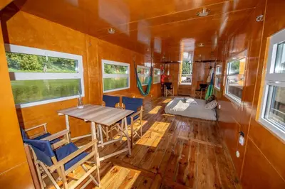 Plan piętra w obiekcie Panama ship, house on the water