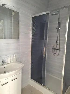 Łazienka w obiekcie Apartament Cykady pod Warszawą