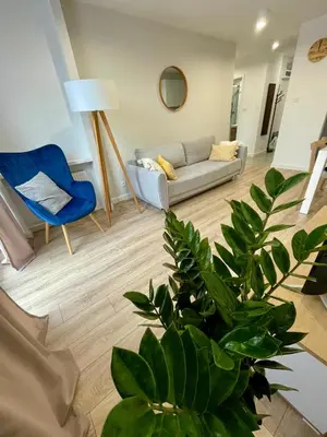 Część wypoczynkowa w obiekcie Saski Park Retreat Central Stay
