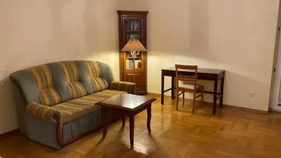 Część wypoczynkowa w obiekcie Apartament u Basi przy Centrum Zdrowia Dziecka