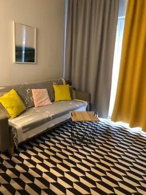 Łóżko lub łóżka w pokoju w obiekcie Apartment z klimatem - blisko centrum