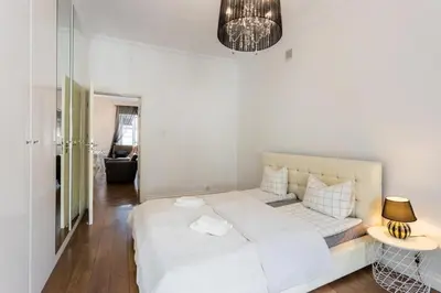Łóżko lub łóżka w pokoju w obiekcie Urban Apartaments - Great Location - City Center - Podwale