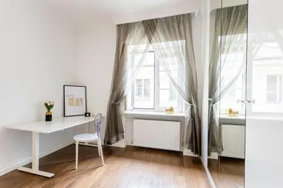 Łóżko lub łóżka w pokoju w obiekcie Urban Apartaments - Great Location - City Center - Podwale