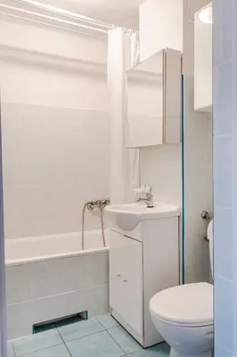 Łazienka w obiekcie Grzybowska str Apt City center