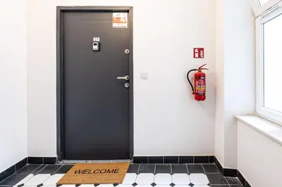 Plan piętra w obiekcie SuperApart Mińska Apt 27 - Przy Parku Skaryszewskim