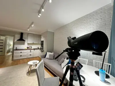 Kuchnia lub aneks kuchenny w obiekcie SMYK WiFi 1Gbs 70TV Max Disney AppleTV Netflix