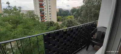 Balkon lub taras w obiekcie Bielany-Wawrzyszew