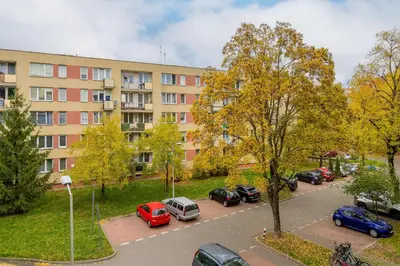 Budynek, w którym mieści się apartament