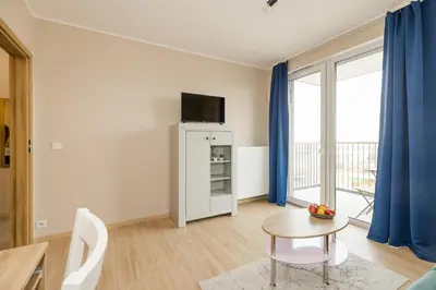 Telewizja i/lub zestaw kina domowego w obiekcie ShortStayPoland Toruńska B177