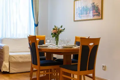 Część wypoczynkowa w obiekcie Warsaw Wola Apt - Balcony, Parking - by Rentujemy