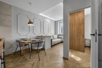Plan piętra w obiekcie Stylish Wola Apartment - 30m2, Trams Nearby - by Rentujemy