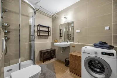 Plan piętra w obiekcie West Warsaw Apartment - Top location, Parking, near Park by Rentujemy