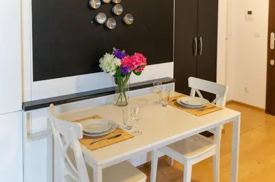 Plan piętra w obiekcie West Warsaw Apartment - Top location, Parking, near Park by Rentujemy