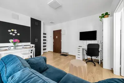 Plan piętra w obiekcie West Warsaw Apartment - Top location, Parking, near Park by Rentujemy