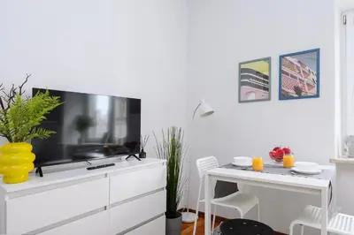 Telewizja i/lub zestaw kina domowego w obiekcie P&O Serviced Apartments Mazowiecka