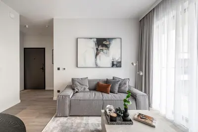 Część wypoczynkowa w obiekcie CHRONOS APARTAMENTY with Parking and Air Conditioning in Warsaw Wola by Renters Prestige