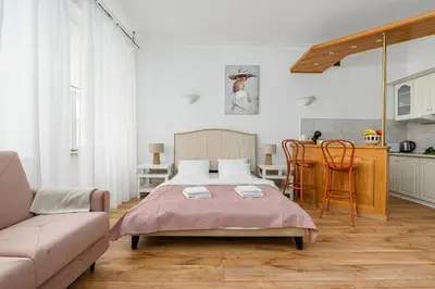 Kuchnia lub aneks kuchenny w obiekcie P&O Apartments Piwna II