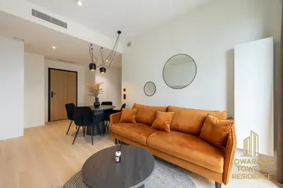 Plan piętra w obiekcie Towarowa Towers Residences