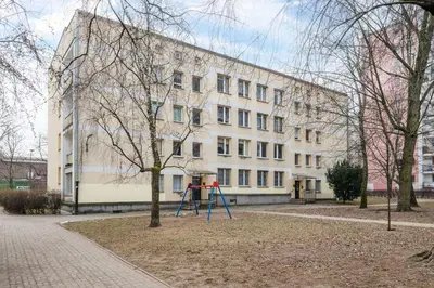 Budynek, w którym mieści się apartament