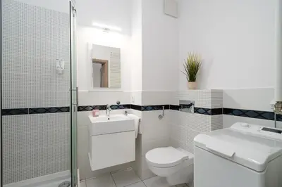 Łazienka w obiekcie Urban Apartaments - Great Location - City Center - Kolejowa