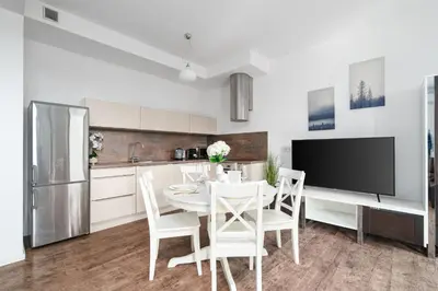 Kuchnia lub aneks kuchenny w obiekcie Urban Apartaments - Great Location - City Center - Kolejowa