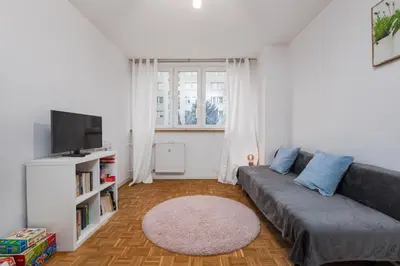 Telewizja i/lub zestaw kina domowego w obiekcie Sobieskiego 70 by Homeprime