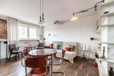 Część wypoczynkowa w obiekcie Artist studio Mokotow - 12 minutes center