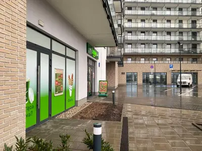 Budynek, w którym mieści się apartament