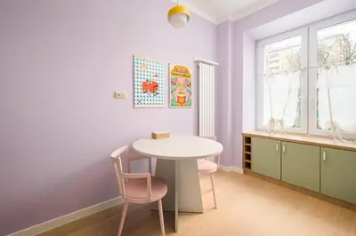 Plan piętra w obiekcie Metro Młynów Colourful Apartment by BookingHost