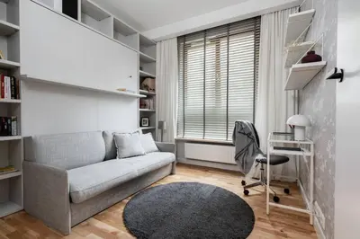 Część wypoczynkowa w obiekcie Aura Premium Apartment Mokotow
