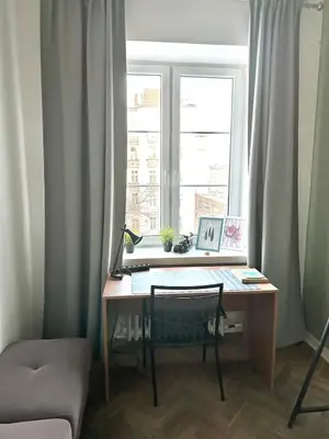 Część wypoczynkowa w obiekcie Nowy Swiat Prestige - Elegant 2-room Apartment in City Center