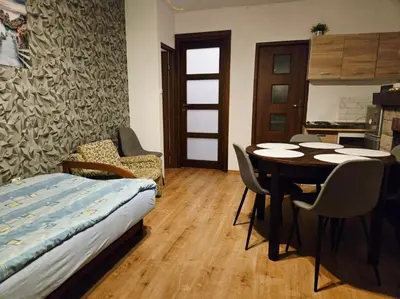 Łóżko lub łóżka w pokoju w obiekcie Apartament z ogródkiem Czapli