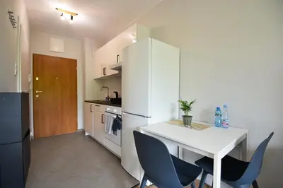 Kuchnia lub aneks kuchenny w obiekcie Studio Targówek