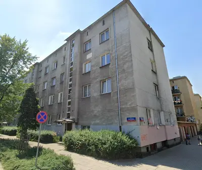 Budynek, w którym mieści się apartament