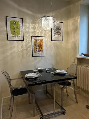Plan piętra w obiekcie Luxury apartments close to the Royal bath park and the city center
