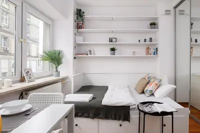 Część wypoczynkowa w obiekcie P&O Serviced Apartments Mazowiecka