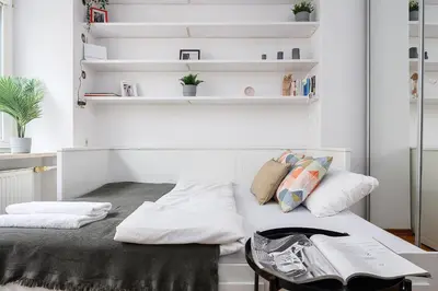 Część wypoczynkowa w obiekcie P&O Serviced Apartments Mazowiecka