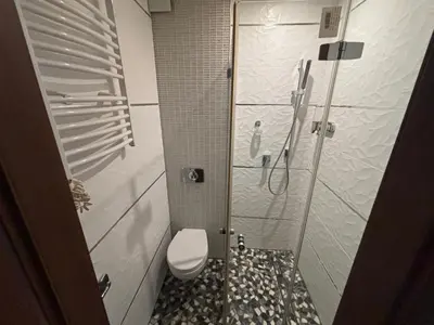 Łazienka w obiekcie Apartament Praga Północ
