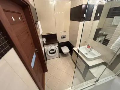 Łazienka w obiekcie Apartament Praga Północ