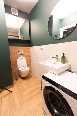 Łazienka w obiekcie City Haven Comfort Rooms #self check-in #essentials included