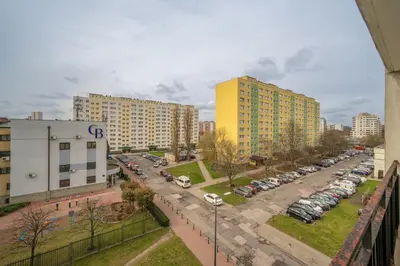 Budynek, w którym mieści się apartament