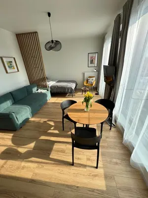 Część wypoczynkowa w obiekcie Port Praski Apartments