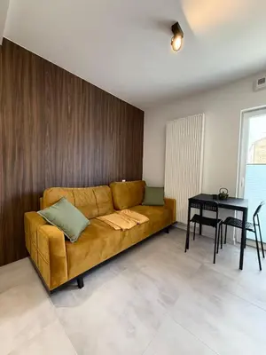 Część wypoczynkowa w obiekcie Bliska 17 Warsaw Studio