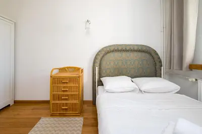 Plan piętra w obiekcie Olszowa 8 Riverside Apartment by BookingHost