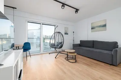 Część wypoczynkowa w obiekcie RentPlanet - Apartamenty Ząbkowska